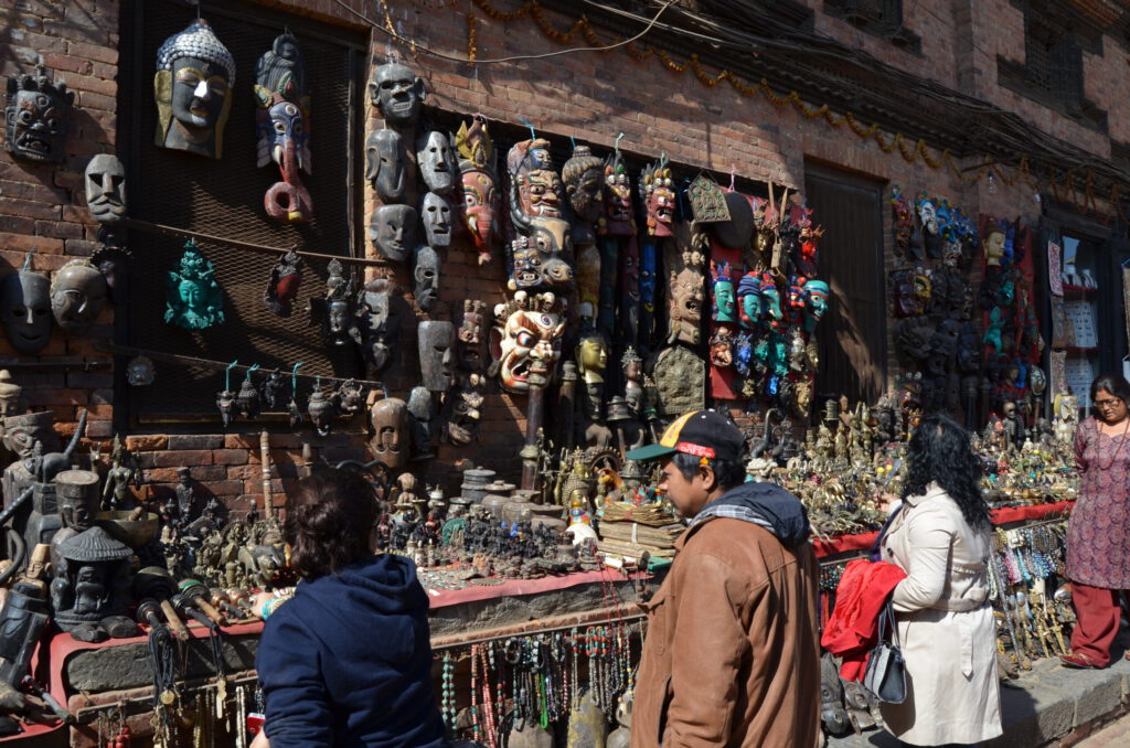 Souvenir Shop in Nepal
