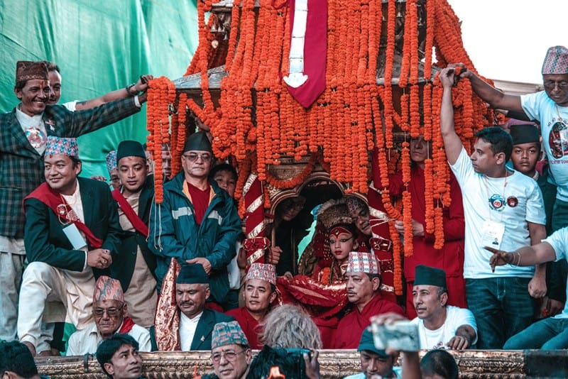 Nepali Culture: Indra Jatra festival celebrations