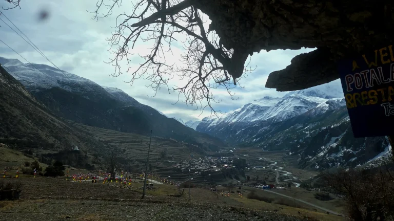 View from Tanki Manang